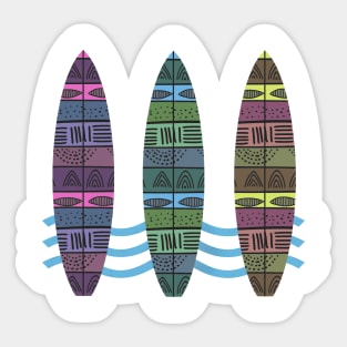 Surfboards No. 01 Sticker